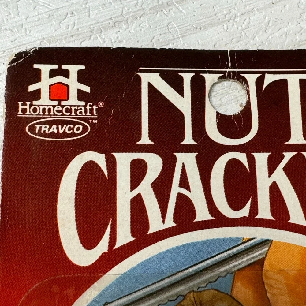 Homecraft Travco Nut Cracker Set with 2 Picks for Nuts Lobsters Crabs Screw Caps